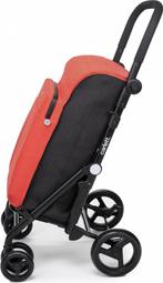 Boodschappentrolley - Carlett Urban, 30 cm of meer, Nieuw, Rood, Wieltjes