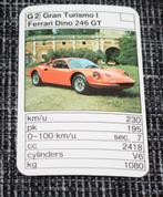 autokaartje FERRARI DINO 206 GT, Auto's, Ophalen of Verzenden, Zo goed als nieuw