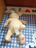Anna Club Plush konijn knuffel licht bruin met roze oren, Ophalen of Verzenden, Konijn