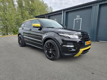 Land Rover Range Rover Evoque SD4 4WD AUT 2014 Zwart beschikbaar voor biedingen