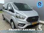 Ford Transit Custom Rolstoelbus Bodemverlaging UNIEK MODEL (, Auto's, Ford, Voorwielaandrijving, 12 maanden, Stof, 7 stoelen