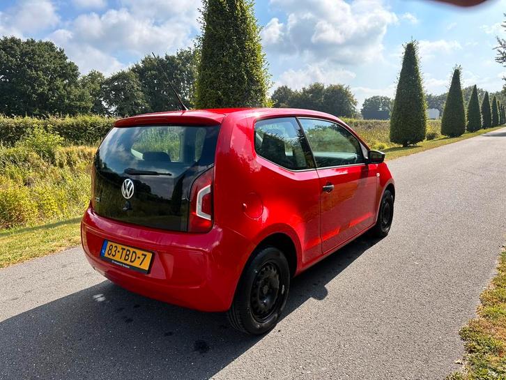 Volkswagen up! 1.0 44KW 2012 Rood, Auto's, Volkswagen, Particulier, up!, Benzine, A, Hatchback, Handgeschakeld, Origineel Nederlands