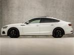 Audi A5 Sportback 40 TFSI S-Line Sport 191Pk Automaat (2X S-, Auto's, Audi, 12 maanden, Gebruikt, Leder en Stof, Wit