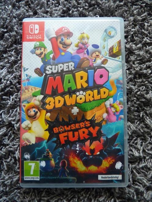 Super Mario 3D World + Bowser's Fury Nintendo Switch 1&2, Spelcomputers en Games, Games | Nintendo Switch, Zo goed als nieuw, Avontuur en Actie