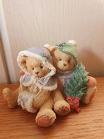 Cherished Teddies Cheryl and Carl "Christmas", Verzenden, Zo goed als nieuw, Beeldje, Cherished Teddies