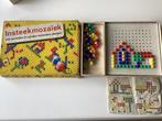 Insteek mozaïek, insteekmozaïek uit de jaren '60 vintage, Kinderen en Baby's, Ophalen of Verzenden, Gebruikt, Rekenen