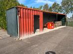 2x 40ft High Cube Container, Open Wanden, Houten Vloer, Ophalen