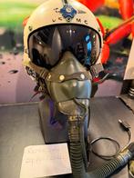 Pilotenhelm APH-6 USMC incl masker, Ophalen of Verzenden, Gebruikt, Overige typen