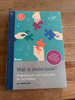 Wat is onderzoek? - Nel Verhoeven, Ophalen of Verzenden, Nieuw, HBO