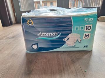 Attends Slip Active 10 M – Plastic, Volwassen Incontinentie beschikbaar voor biedingen