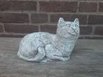 Poes kat betonnen beeld tuinbeeld beton, Ophalen of Verzenden, Nieuw