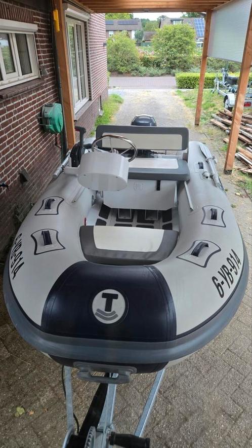 Talamex silverline 310 alu RIB met 20pk Yamaha, Watersport en Boten, Rubberboten, Zo goed als nieuw, Overige merken, Aluminium