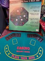 Poker Set met Uitklapbare Tafel, Hobby en Vrije tijd, Gezelschapsspellen | Bordspellen, Vijf spelers of meer, Ophalen, Zo goed als nieuw