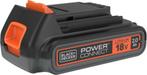 Black & Decker Lithium ion schuifaccu 18V. 2.0Ah, Doe-het-zelf en Verbouw, Overige Doe-het-zelf en Verbouw, Nieuw, Ophalen of Verzenden