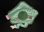 SNOOZEBABY SUDOCREM KNUFFELDOEK VIJFHOEKIG TRICOT LICHTGROEN, Ophalen of Verzenden, Nieuw, Overige typen