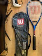 Wilson Squash Racket Titanium met Hoes, Ophalen, Gebruikt, Racket, Met hoes