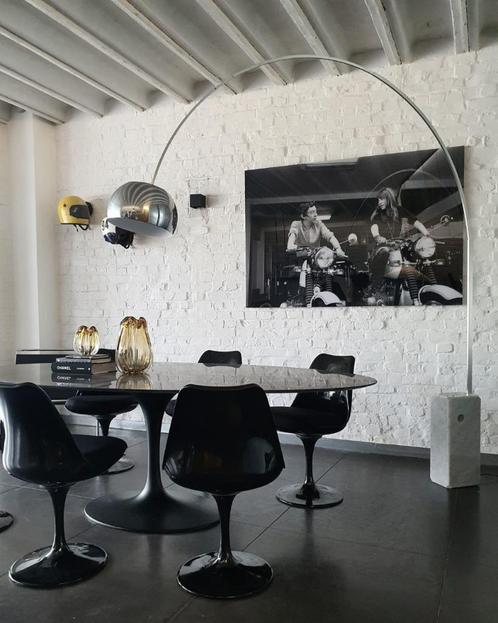 tulipe laminated tafels 90 x 180 tot 244 x 137 eero saarinen, Huis en Inrichting, Tafels | Sidetables, Nieuw, 75 cm of meer, 200 cm of meer