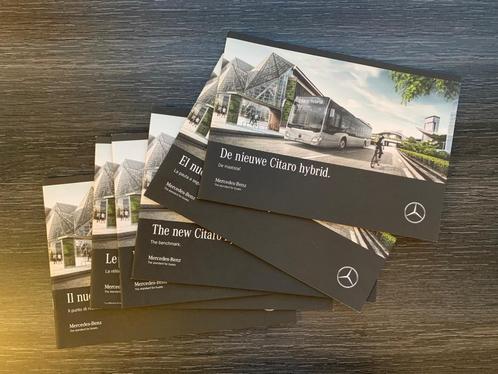 6x brochure Mercedes-Benz Citaro hybrid 2018 nieuw (6 talen), Boeken, Auto's | Folders en Tijdschriften, Nieuw, Mercedes, Ophalen of Verzenden
