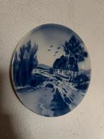 Delfts blauw bord doorsnede 20 cm, Ophalen of Verzenden