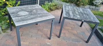 2 Terra tuintafels-Gratis af te halen beschikbaar voor biedingen