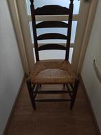 4 vintage stoelen met rieten zitting  ophalen in Eindhoven, Ophalen, Gebruikt