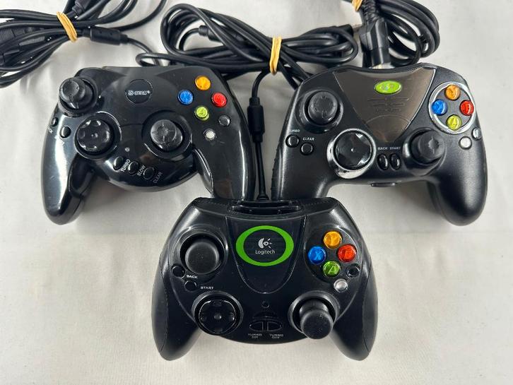 Xbox controllers third party 3 stuks - getest en werkend, Spelcomputers en Games, Spelcomputers | Xbox | Accessoires, Gebruikt