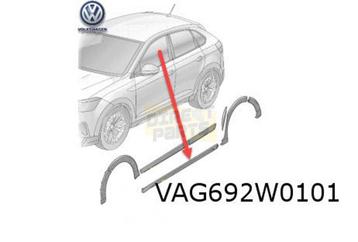 Volkswagen Taigo (2/22-) dorpellijst Links (9B9 satijnzwart) beschikbaar voor biedingen
