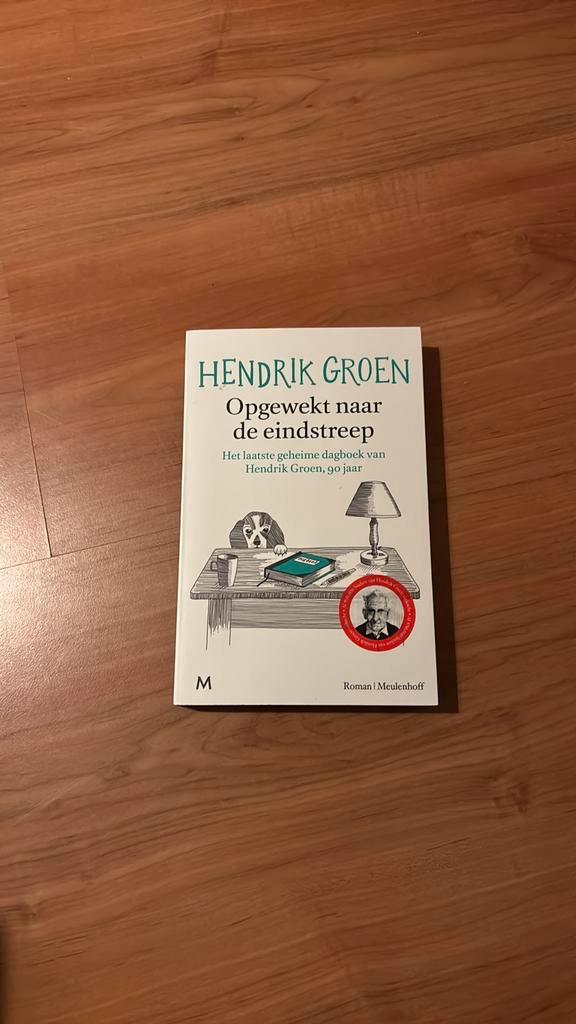 Hendrik Groen - Opgewekt naar de eindstreep, Boeken, Literatuur, Zo goed als nieuw, Ophalen of Verzenden
