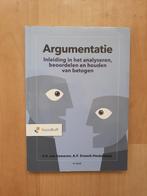 Argumentatie - F H van Eemeren, Ophalen, Beta, Gelezen, HBO