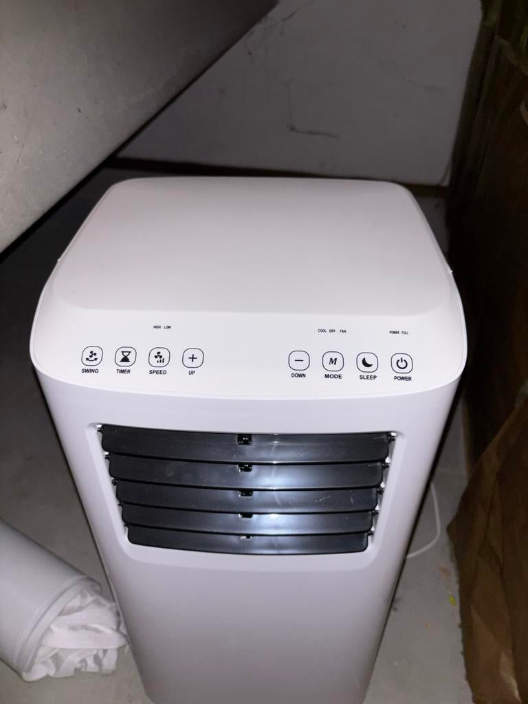 Fijne mobiele airco - goed werkend, Witgoed en Apparatuur, Ophalen, Gebruikt, Minder dan 60 m³, 3 snelheden of meer