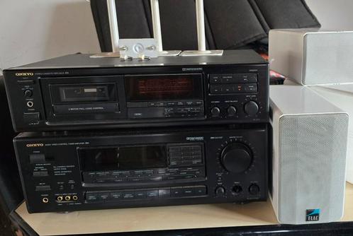 ONKYO TX-SV717 PRO versterker en cassette dek, Audio, Tv en Foto, Professionele Audio-, Tv- en Video-apparatuur, Zo goed als nieuw