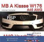 W176 A45 AMG Voorbumper compleet wit AERODYNAMICA Mercedes A, Gebruikt, -, Voor, Ophalen of Verzenden