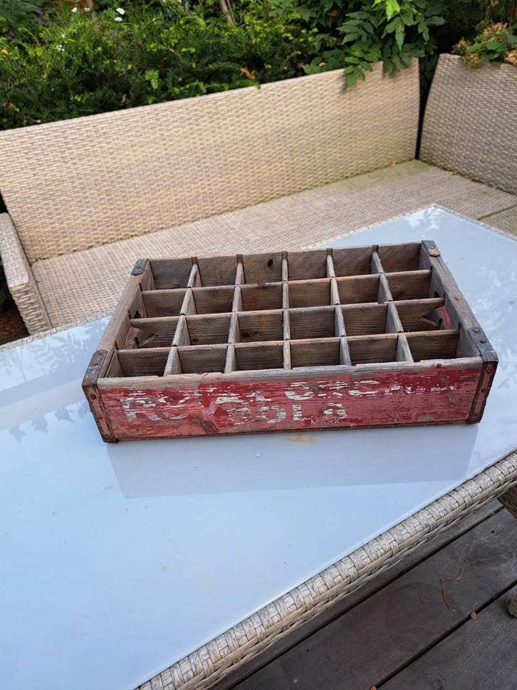 Vintage Houten Drankkrat, Antiek en Kunst, Antiek | Overige Antiek, Ophalen