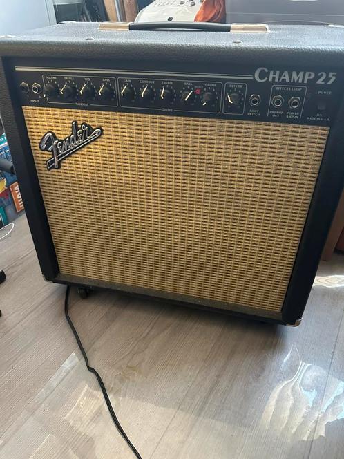 Fender Champ 25 PR202, Muziek en Instrumenten, Versterkers | Bas en Gitaar, Zo goed als nieuw, Minder dan 50 watt, Ophalen of Verzenden