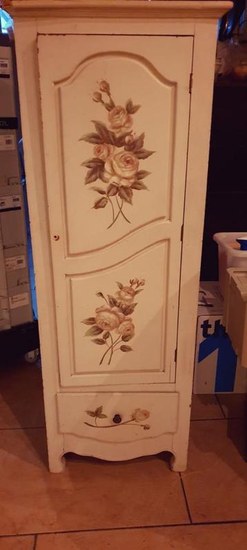 Vintage Handgeschilderd Kastje - Opknapper