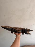 Afrikaanse handgemaakte krokodil, Antiek en Kunst, Ophalen of Verzenden