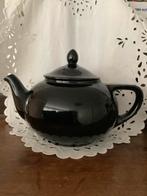 Brocante zwarte theepot, Ophalen of Verzenden