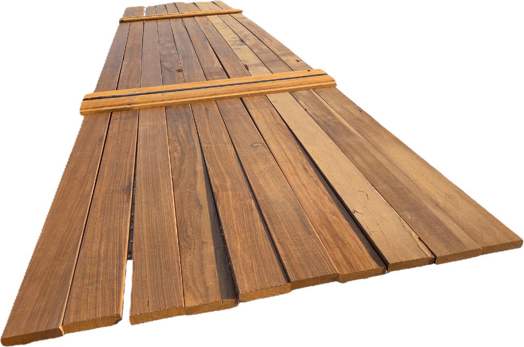 Hardhouten planken  - geschaafd  2.0x9.0 cm - nr: HP120, Tuin en Terras, Palen, Balken en Planken, Ophalen, Planken, Nieuw, Hardhout