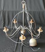 Metalen luchter., Ophalen of Verzenden, Gebruikt, Metaal, Minder dan 50 cm