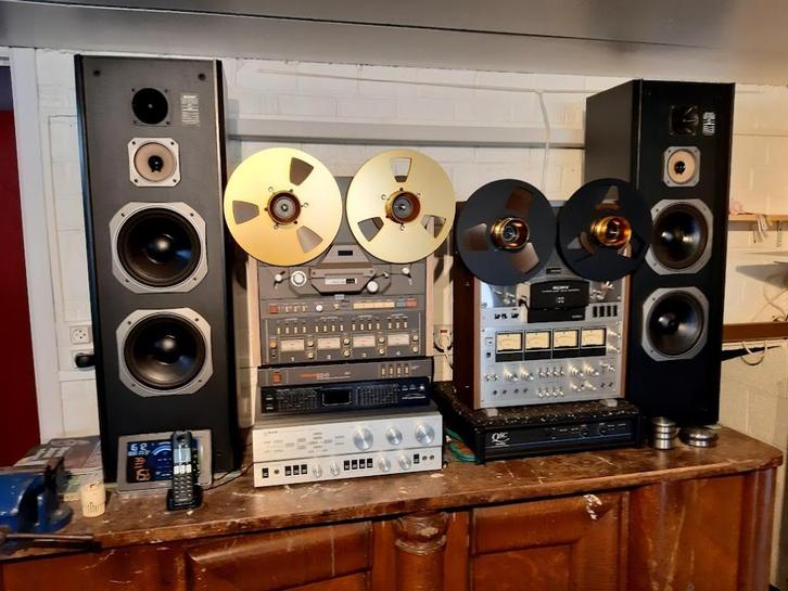 P.A. installatie in perfecte staat ., Audio, Tv en Foto, Bandrecorders, Bandrecorder, Ophalen