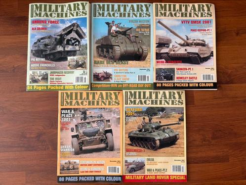 5 nummers International Military Machines uit 2001, Boeken, Oorlog en Militair, Zo goed als nieuw, Landmacht, Niet van toepassing