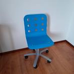 IKEA bureaustoel verstelbaar, Huis en Inrichting, Bureaustoelen, Ophalen, Zo goed als nieuw, Blauw