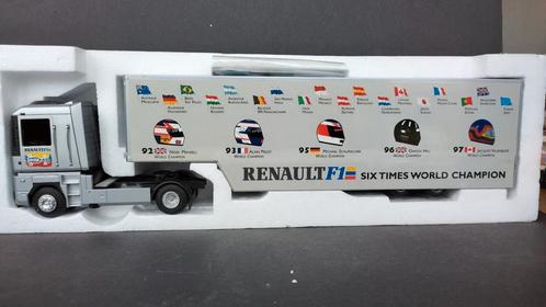 Renault AE Williams F1 race transport 1:43 LBS Eligor Pol, Hobby en Vrije tijd, Modelauto's | 1:43, Zo goed als nieuw, Bus of Vrachtwagen