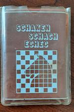 Mini Schaakspel Reisspel, Een of twee spelers, Ophalen of Verzenden, Gebruikt, Reisspel