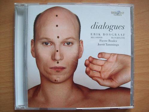 Erik Bosgraaf - Dialogues (Contemporary) Pierre Boulez, Cd's en Dvd's, Cd's | Instrumentaal, Zo goed als nieuw, Ophalen of Verzenden