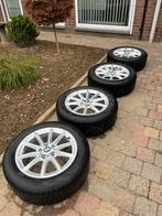 T.k.Set runflat winterbanden op originele BMW velgen 17 inch, Ophalen, Gebruikt, Banden en Velgen, 17 inch