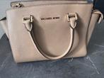 Michael kors Saffiano leather taupe, Ophalen of Verzenden, Zo goed als nieuw