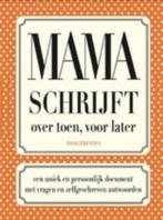 Mama,, schrijft over toen, voor later, Ophalen of Verzenden, Nieuw