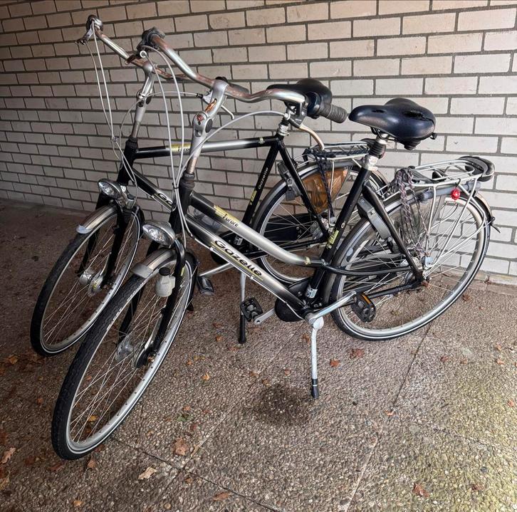 Gazelle Damesfiets en Herenfiets, Fietsen en Brommers, Fietsen | Dames | Damesfietsen, Gebruikt, Gazelle, Versnellingen, 53 tot 56 cm