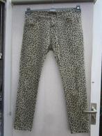 Broek PLACE du JOUR mt 40 + panterprint., Maat 38/40 (M), Bruin, Verzenden, Nieuw